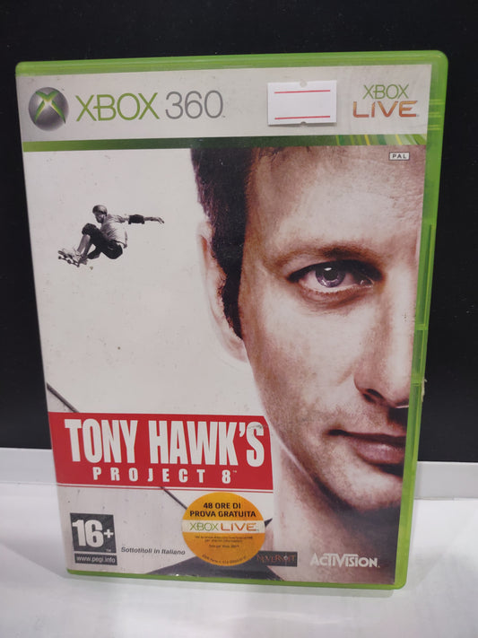 Gioco Xbox 360 Tony hawks Project 8