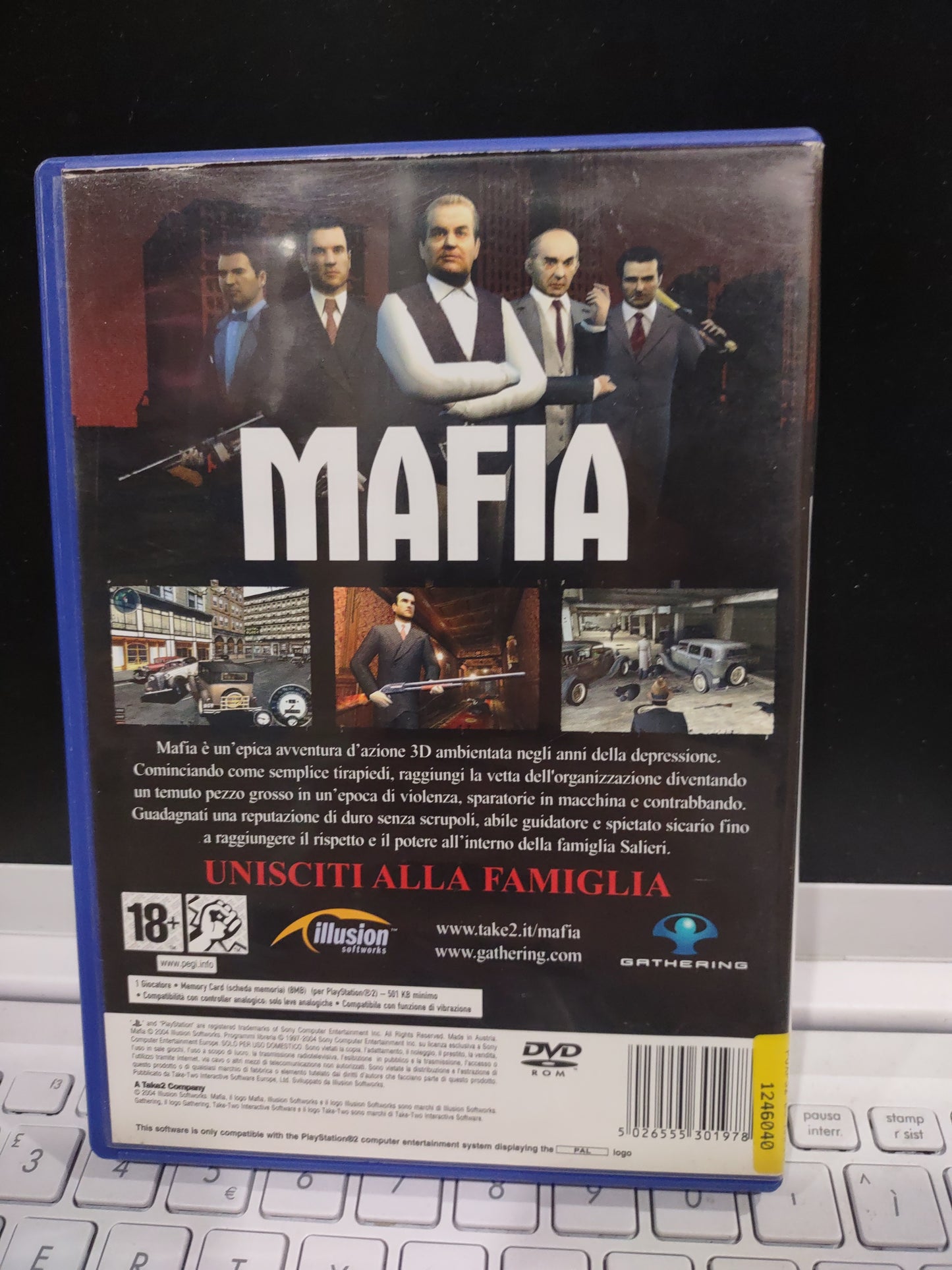 Gioco PS2 PlayStation mafia 1