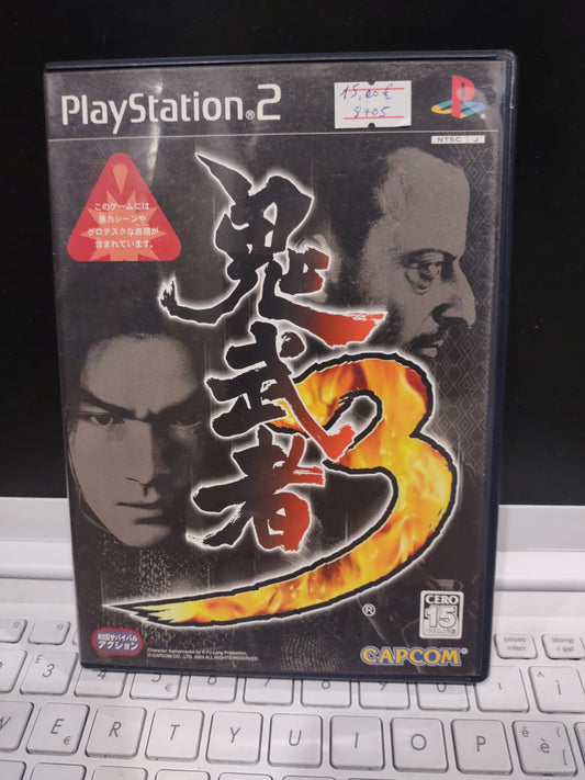 Gioco PS2 PlayStation giapponese onimusha 3