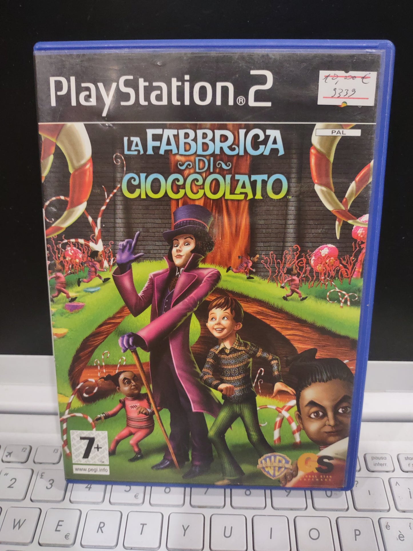 Gioco PS2 PlayStation la fabbrica di cioccolato