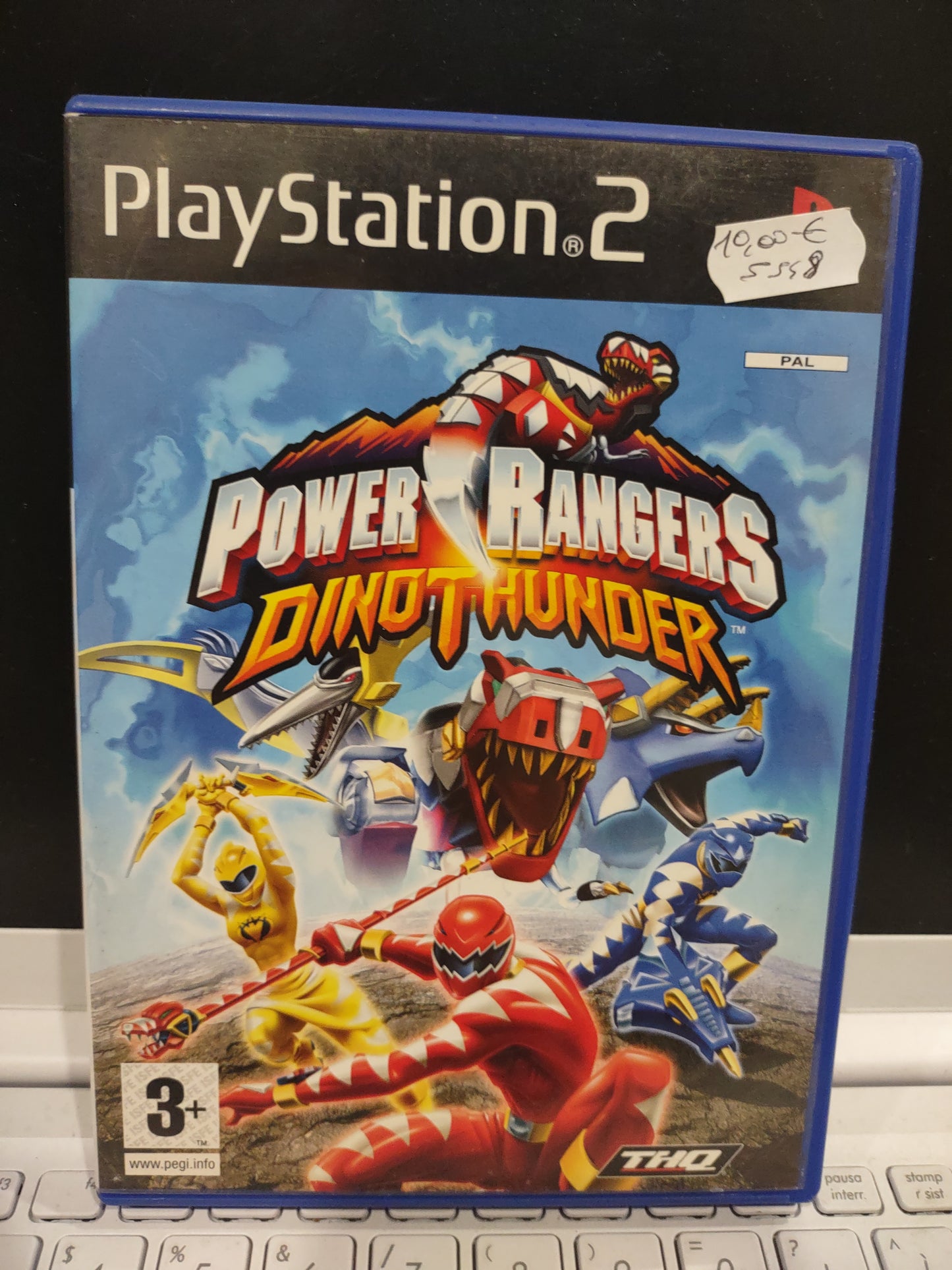 Gioco PS2 PlayStation Power Rangers Dino thunder