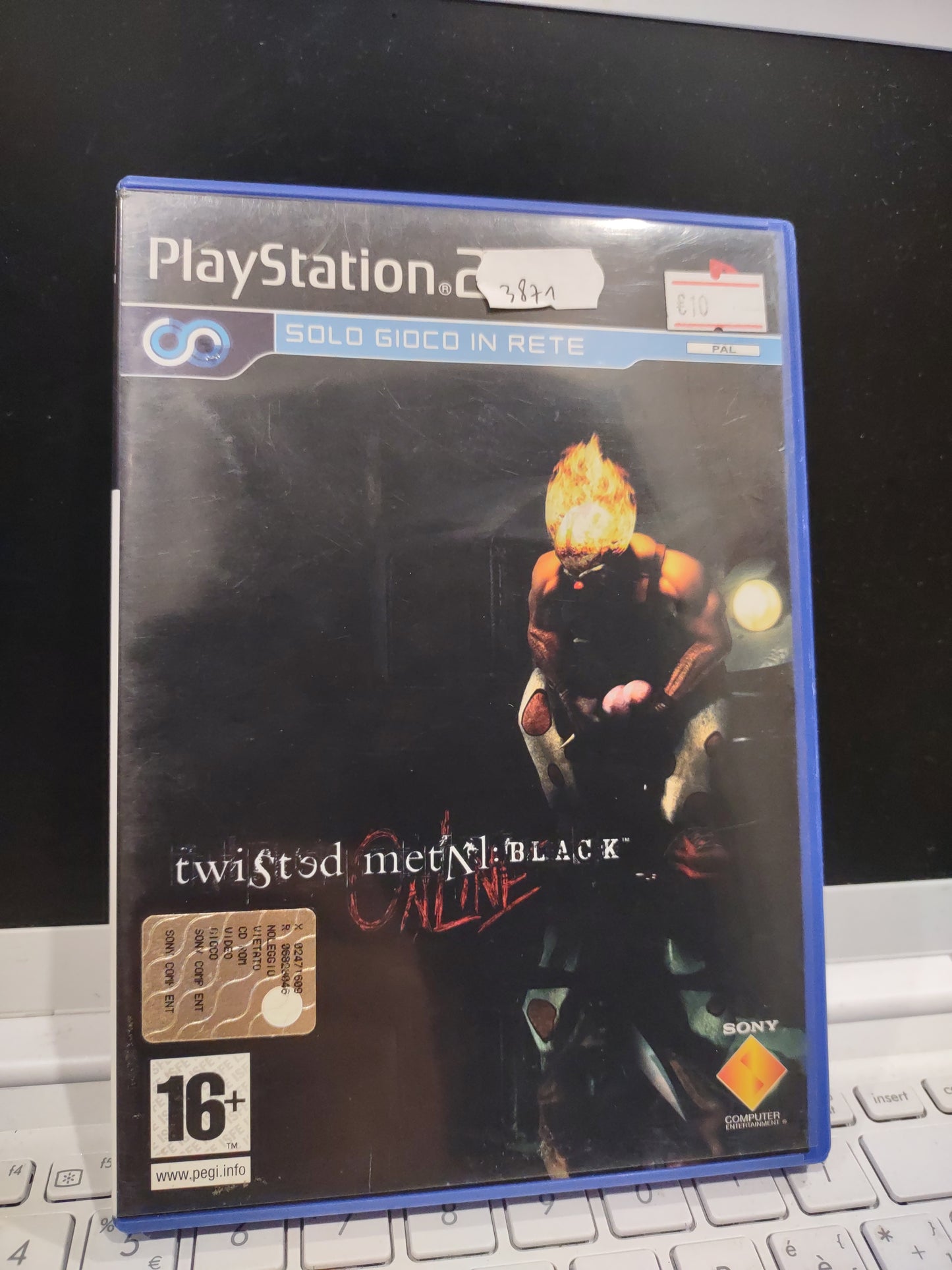 Gioco PS2 PlayStation twisted metal Black online