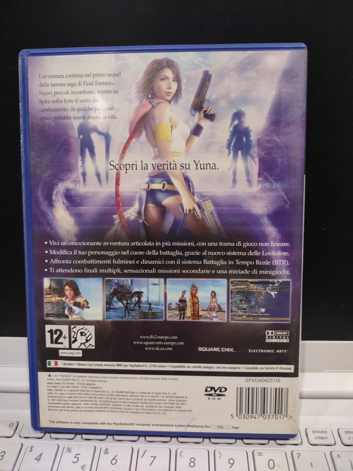 Gioco PS2 PlayStation final Fantasy X2