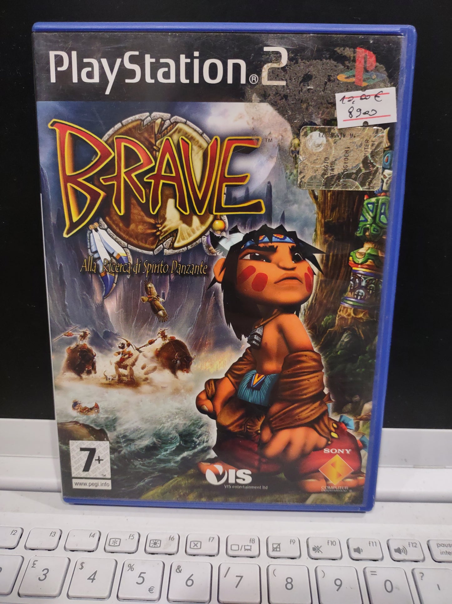 Gioco PS2 PlayStation brave alla ricerca di spirito danzante