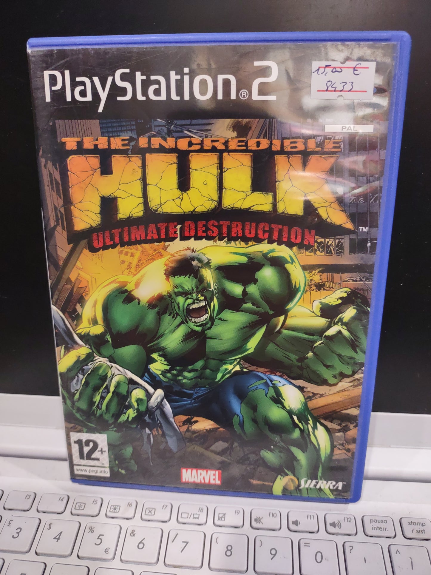 Gioco PS2 PlayStation the incredible Hulk ultimate destruction