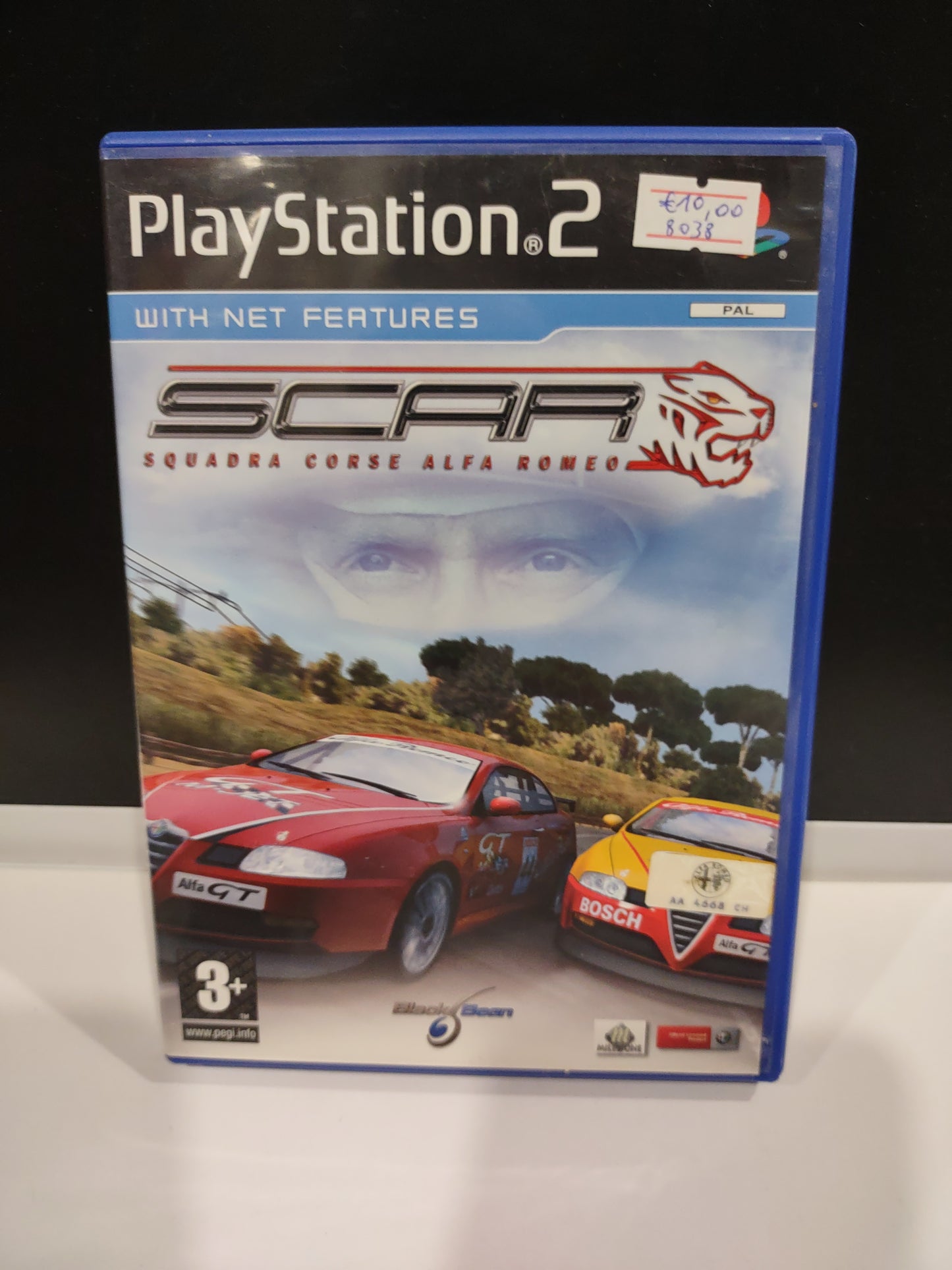 Gioco PS2 PlayStation squadra corse alfa romeo Scar