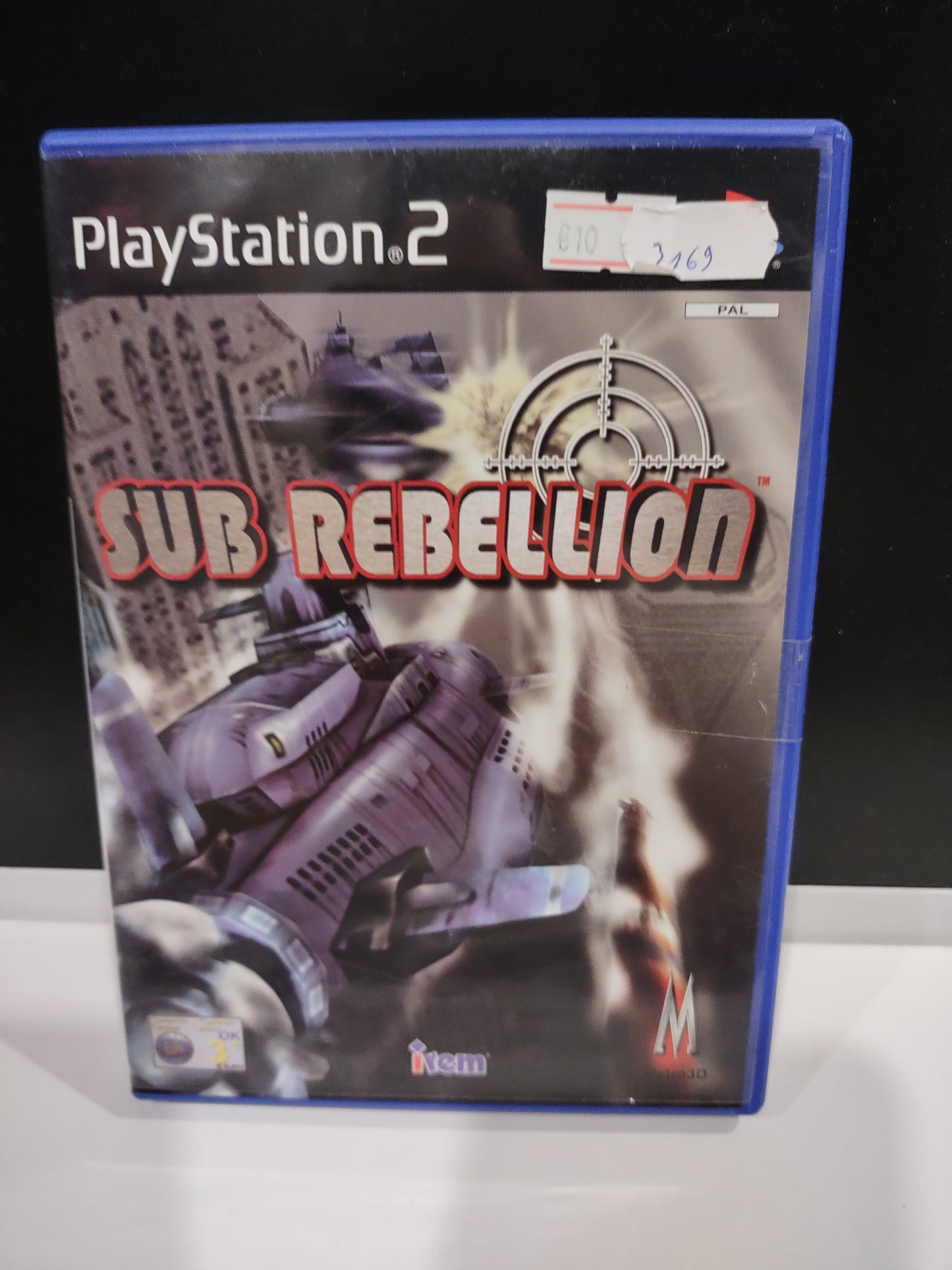 Gioco PlayStation PS2 sub rebellion