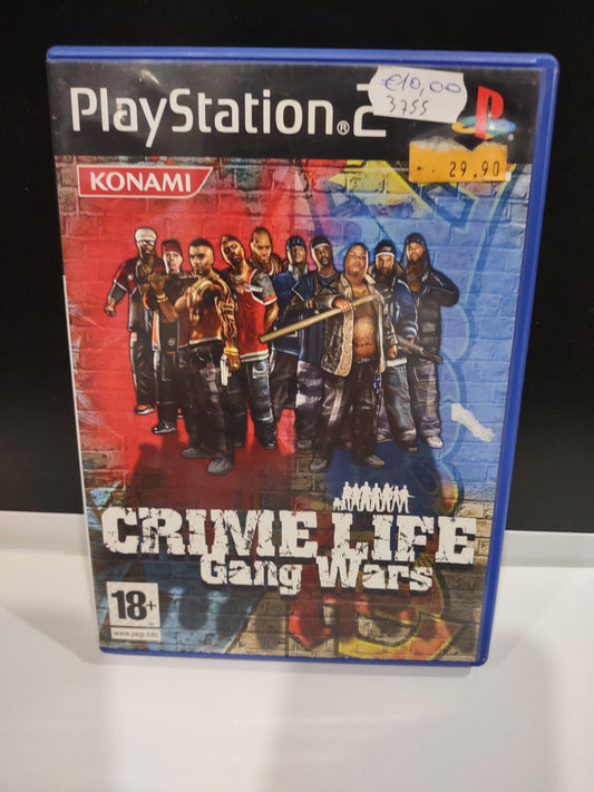 Gioco PlayStation PS2 crime Life gang wars