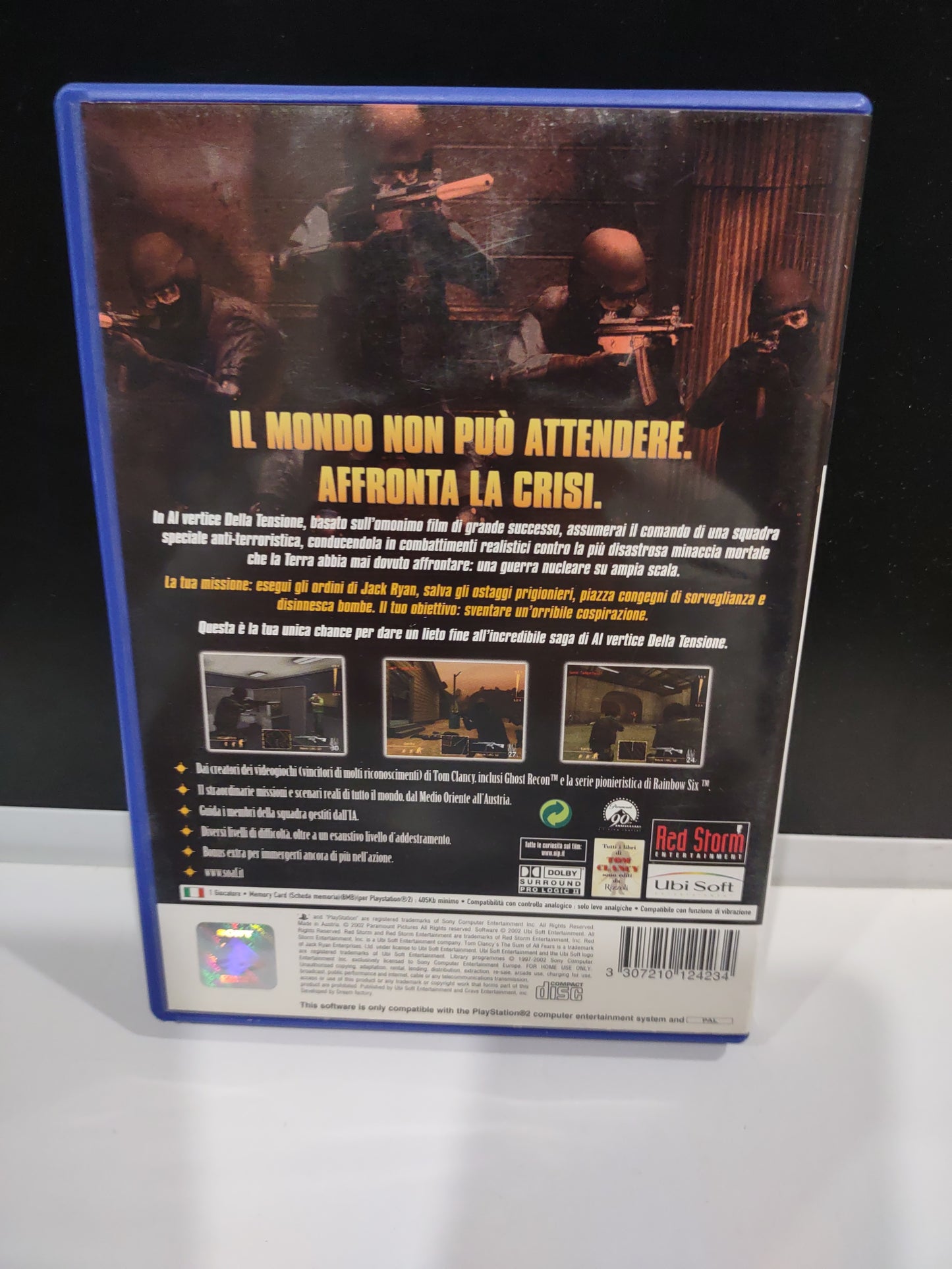 Gioco PlayStation PS2 al vertice della tensione