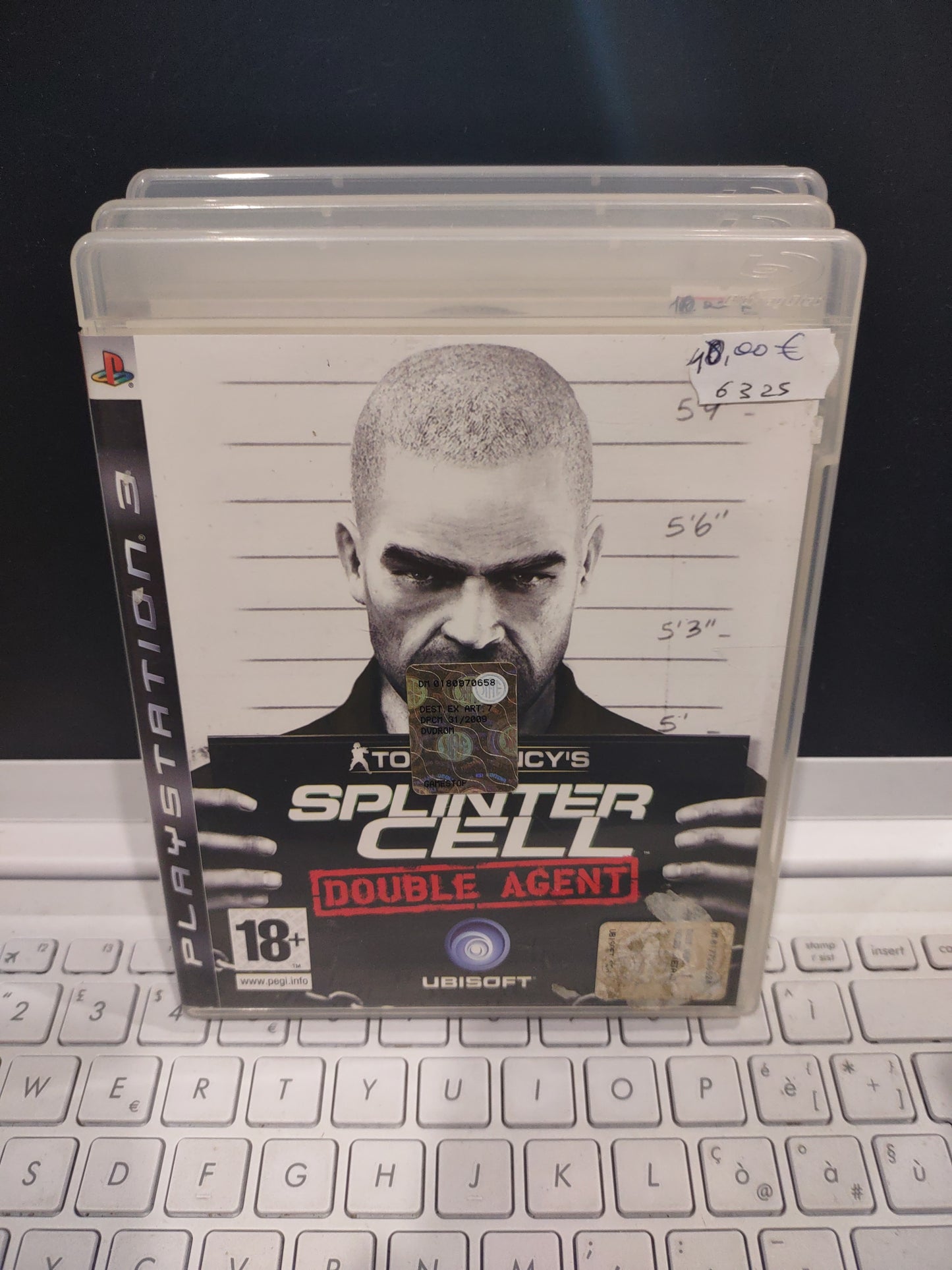 Gioco PlayStation ps3 Tom clancy's sprinter cell Double agent