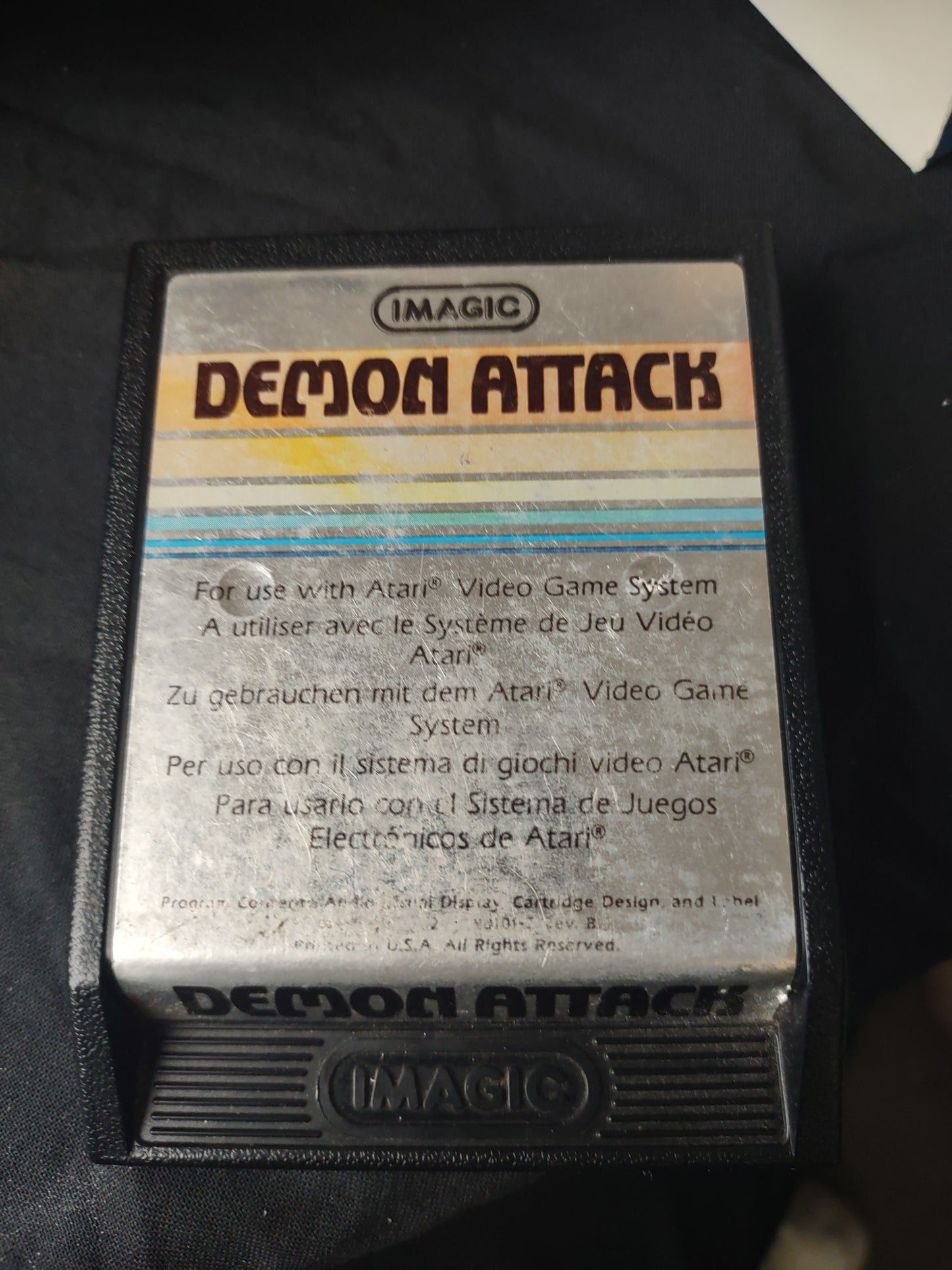 Gioco Atari Imagic demon Attack