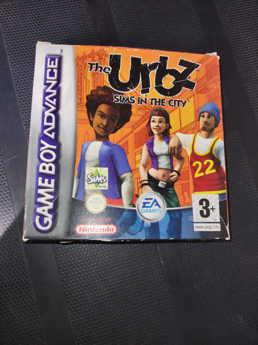 Gioco GBA Gameboy Advance the Urban Sims in the city