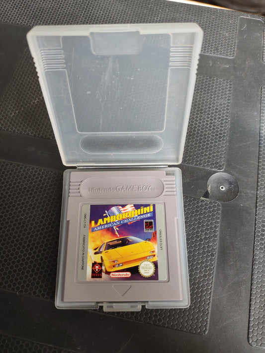 Gioco Nintendo game boy Lamborghini American challenge ita