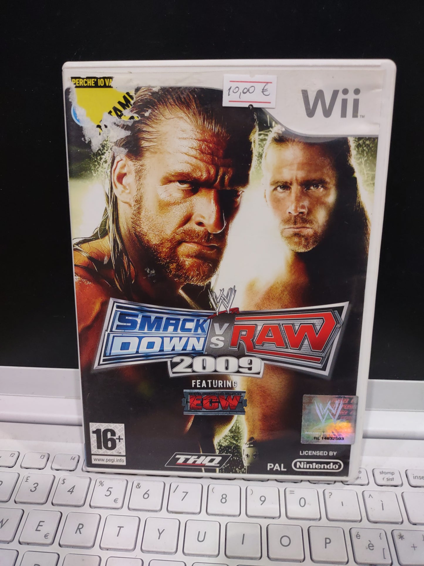 Gioco Nintendo Wii WWE SmackDown vs RAW 2009