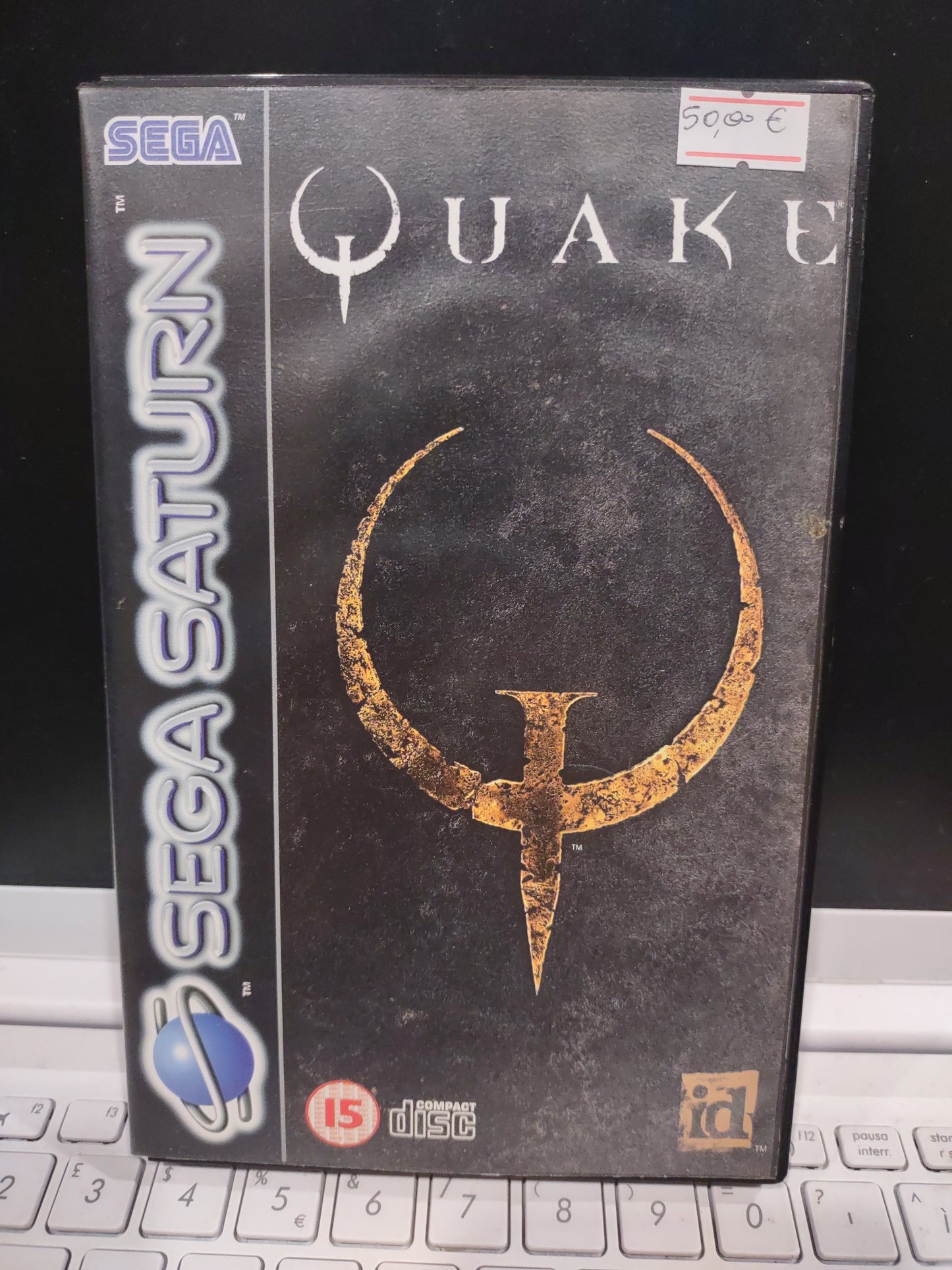 Gioco sega Saturn quake completo