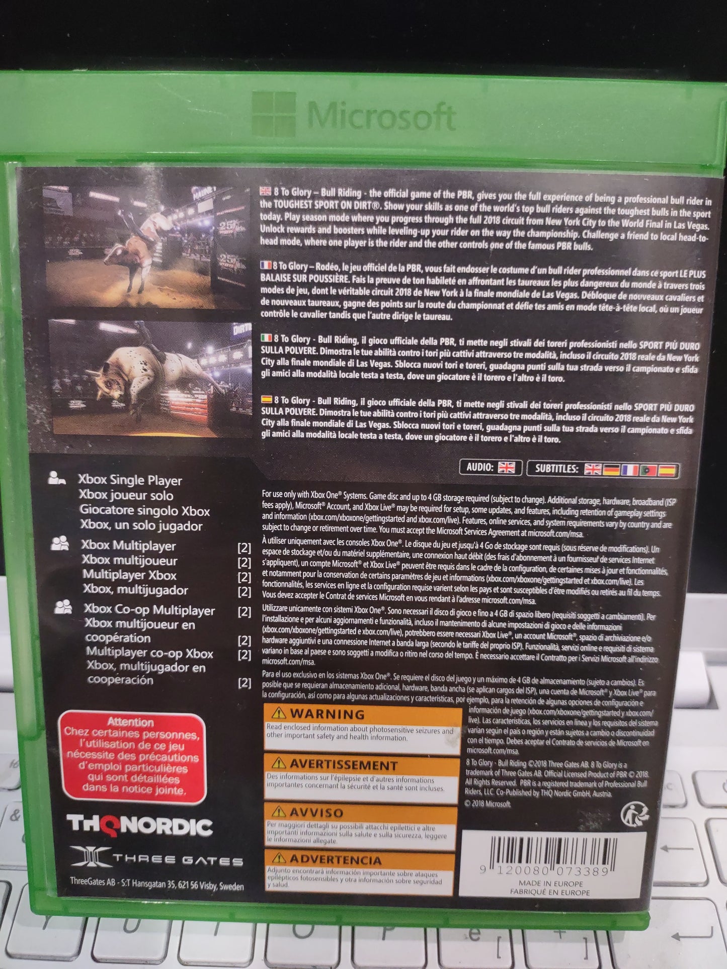 Gioco Xbox One 8 tò glory sport torero