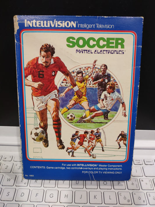 Gioco intellivision soccer Mattel electronics