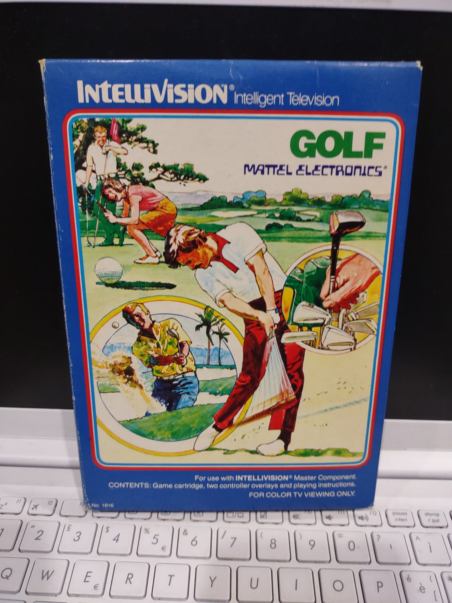 Gioco intellivision golf professionistico