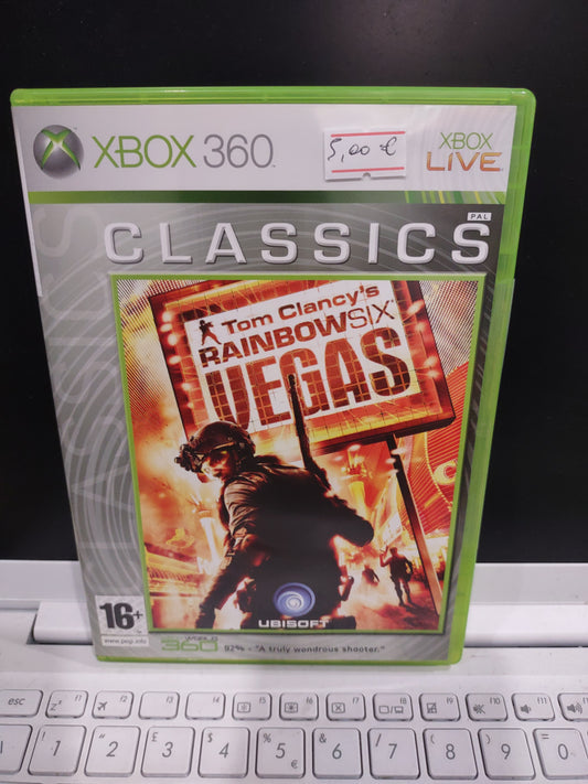 Gioco Xbox 360 Tom clancy's rainbow SIX Vegas