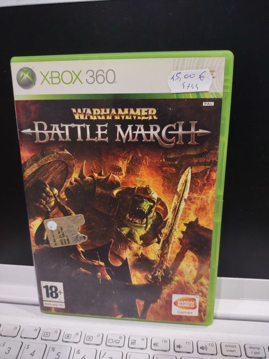 Gioco Xbox 360 Warhammer Battle March PAL