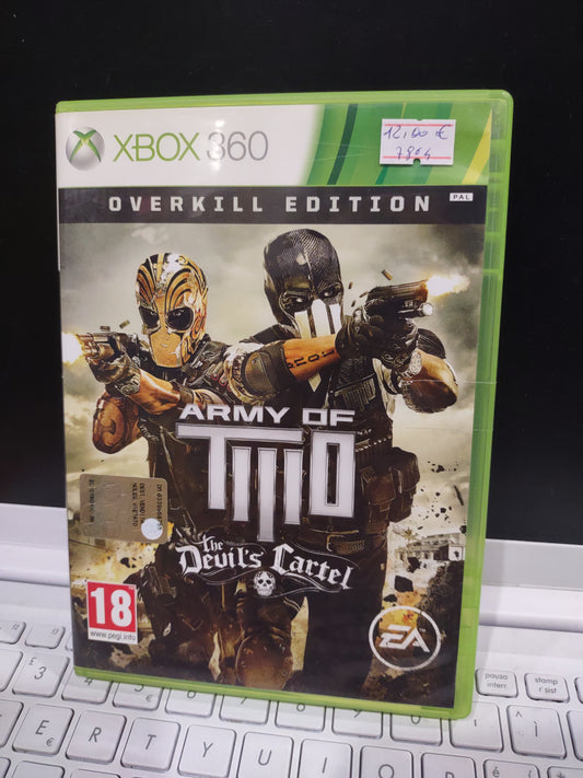 Gioco Xbox 360 overkill edition army of two the Devil cartel