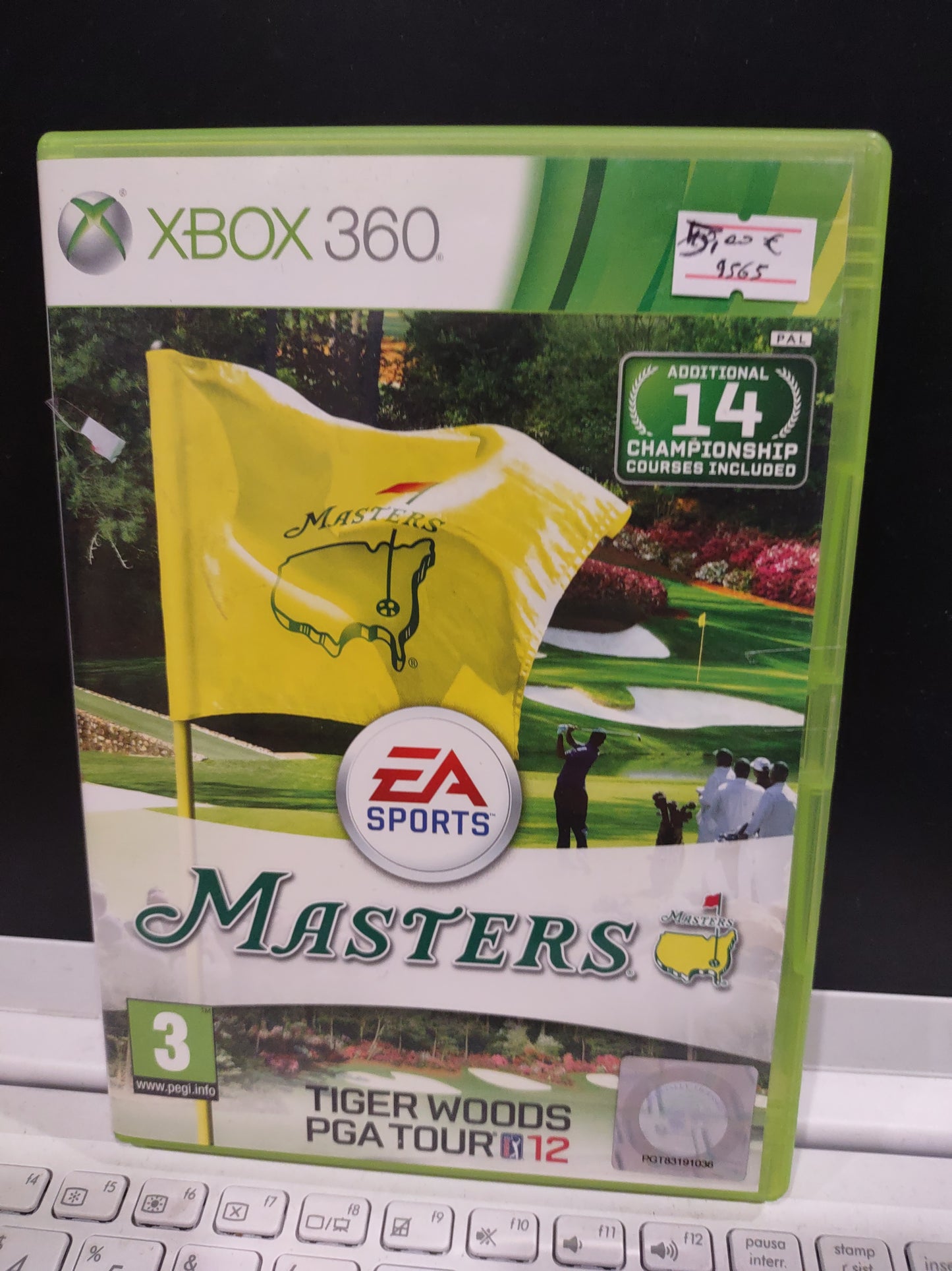 Gioco Xbox 360 masters Tiger Woods PGA tour 12