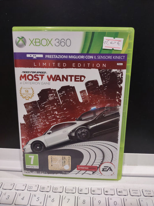 Gioco Xbox 360 Need for Speed most wanted limited edition