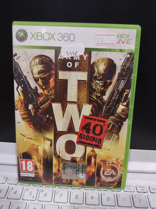 Gioco Xbox 360 army of two 40 giorno