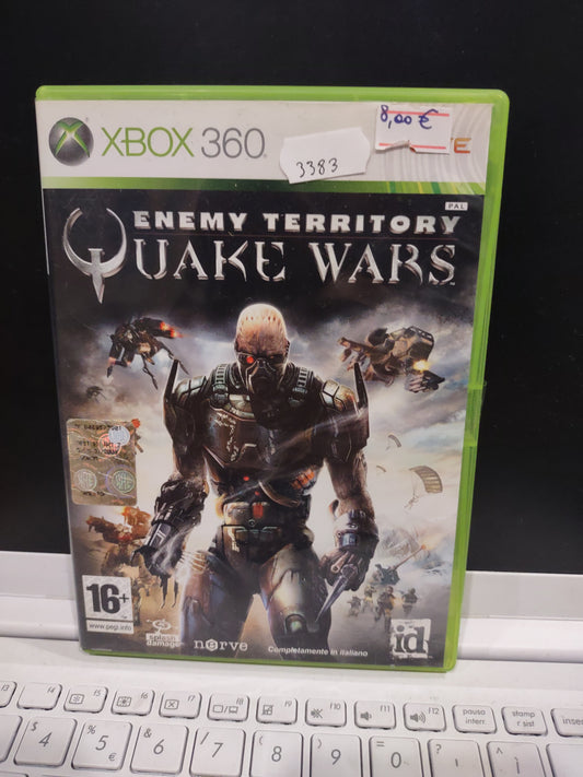 Gioco Xbox 360 enemy territory quake Wars