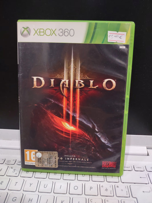 Gioco Xbox 360 Diablo 3 no istruzioni