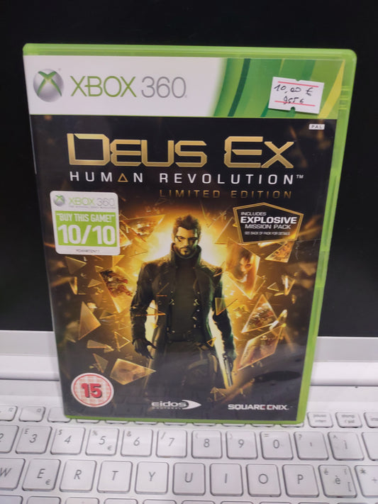 Gioco Xbox 360 Deus ex LIMITED edition ENG