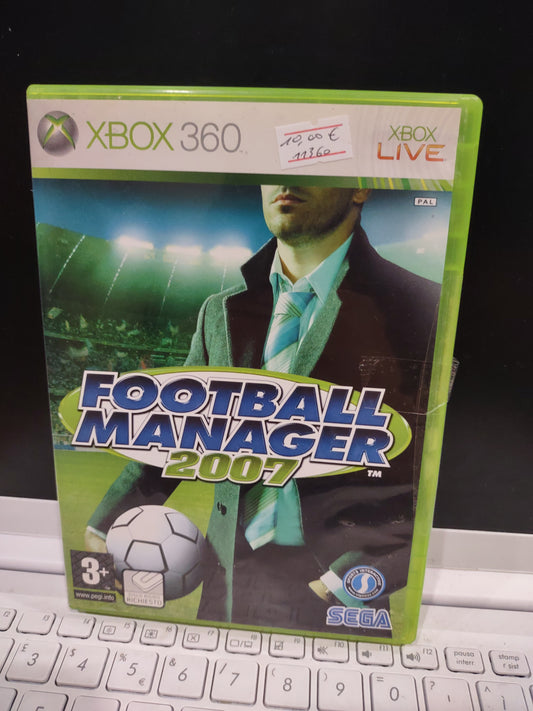 Gioco Xbox 360 football manager 2007