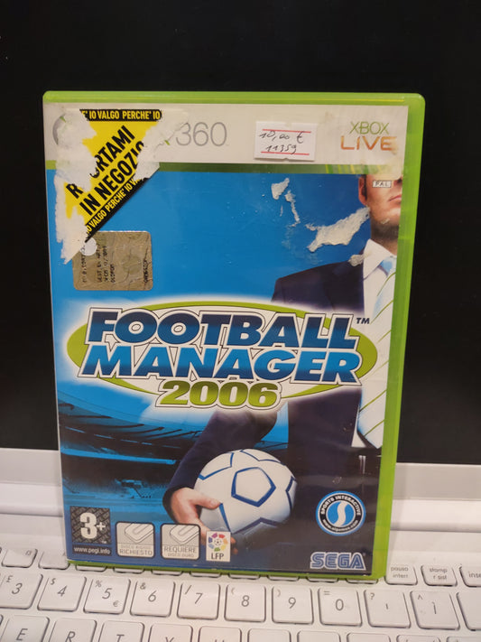 Gioco Xbox 360 football manager 2006