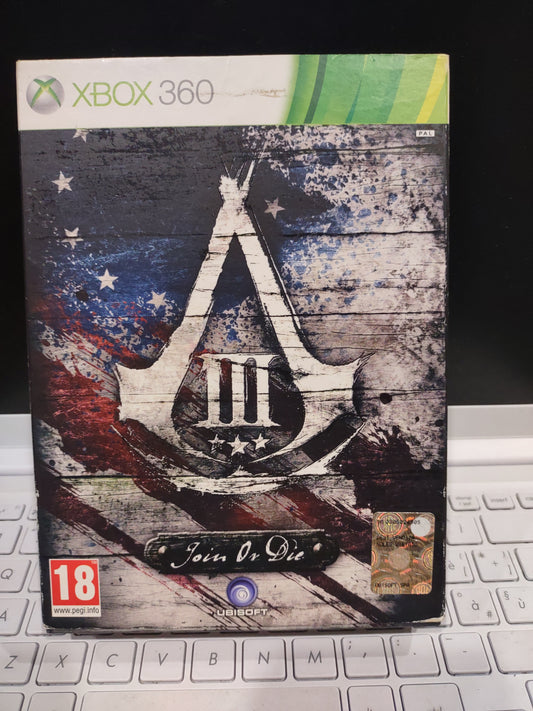 Gioco Xbox 360 Assassin's Creed III join or die edition