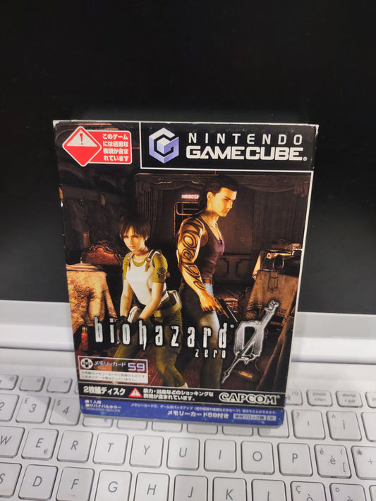 Gioco GameCube JAP Nintendo biohazard zero Resident evil