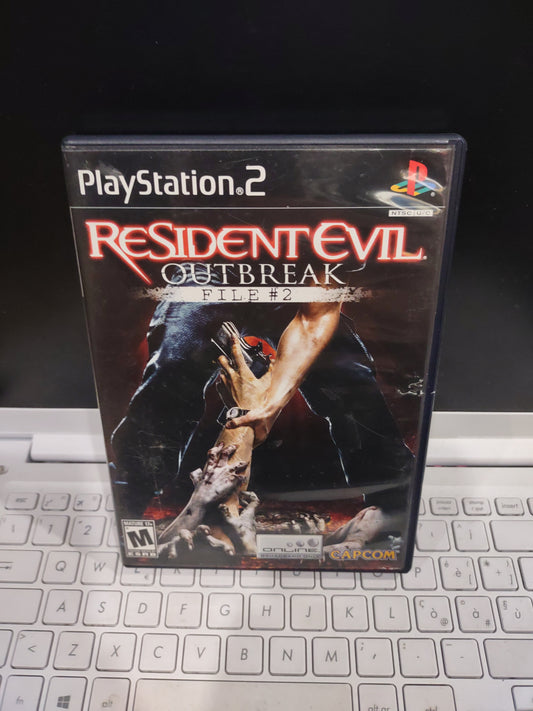 Gioco PS2 PlayStation Resident evil outbreak file 2 ntsc