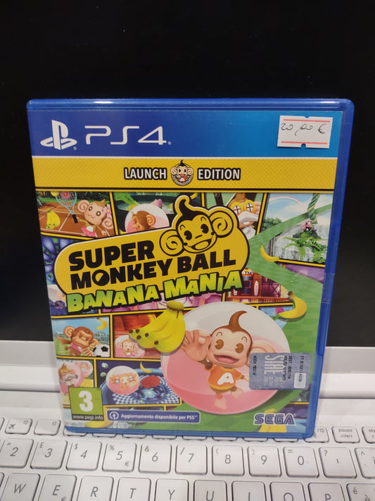 Gioco PlayStation PS4 super monkey ball banana mania