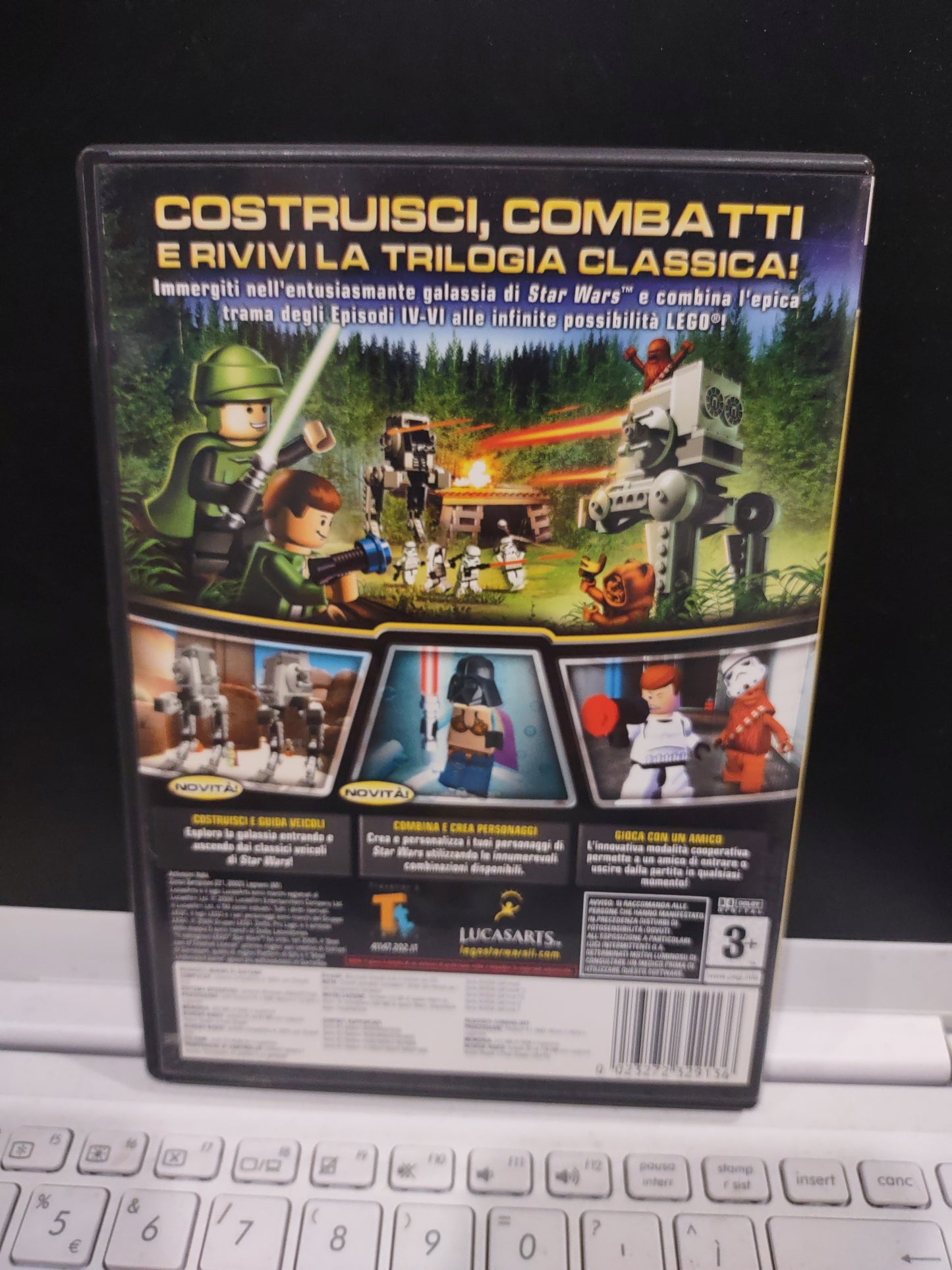 Gioco PC computer lego star wars 2 la trilogia classica