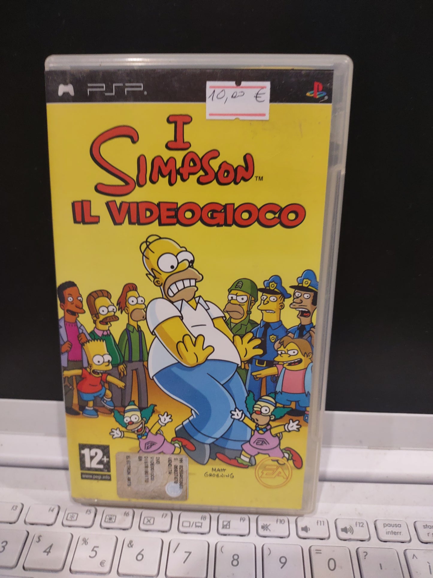 Gioco PlayStation psp i Simpson il videogioco