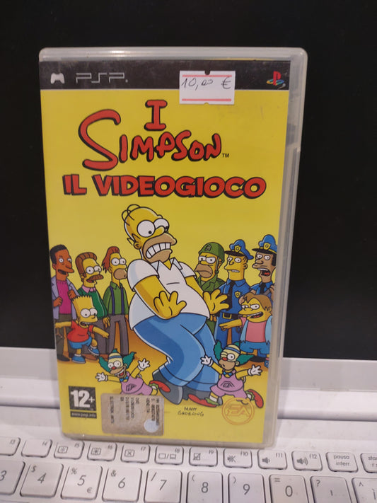 Gioco PlayStation psp i Simpson il videogioco