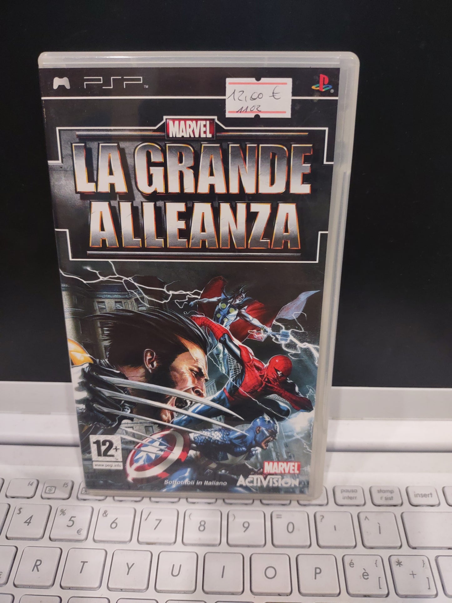 Gioco PlayStation psp Marvel la grande alleanza