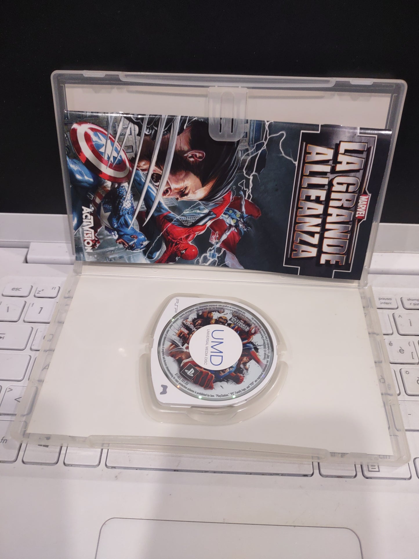 Gioco PlayStation psp Marvel la grande alleanza