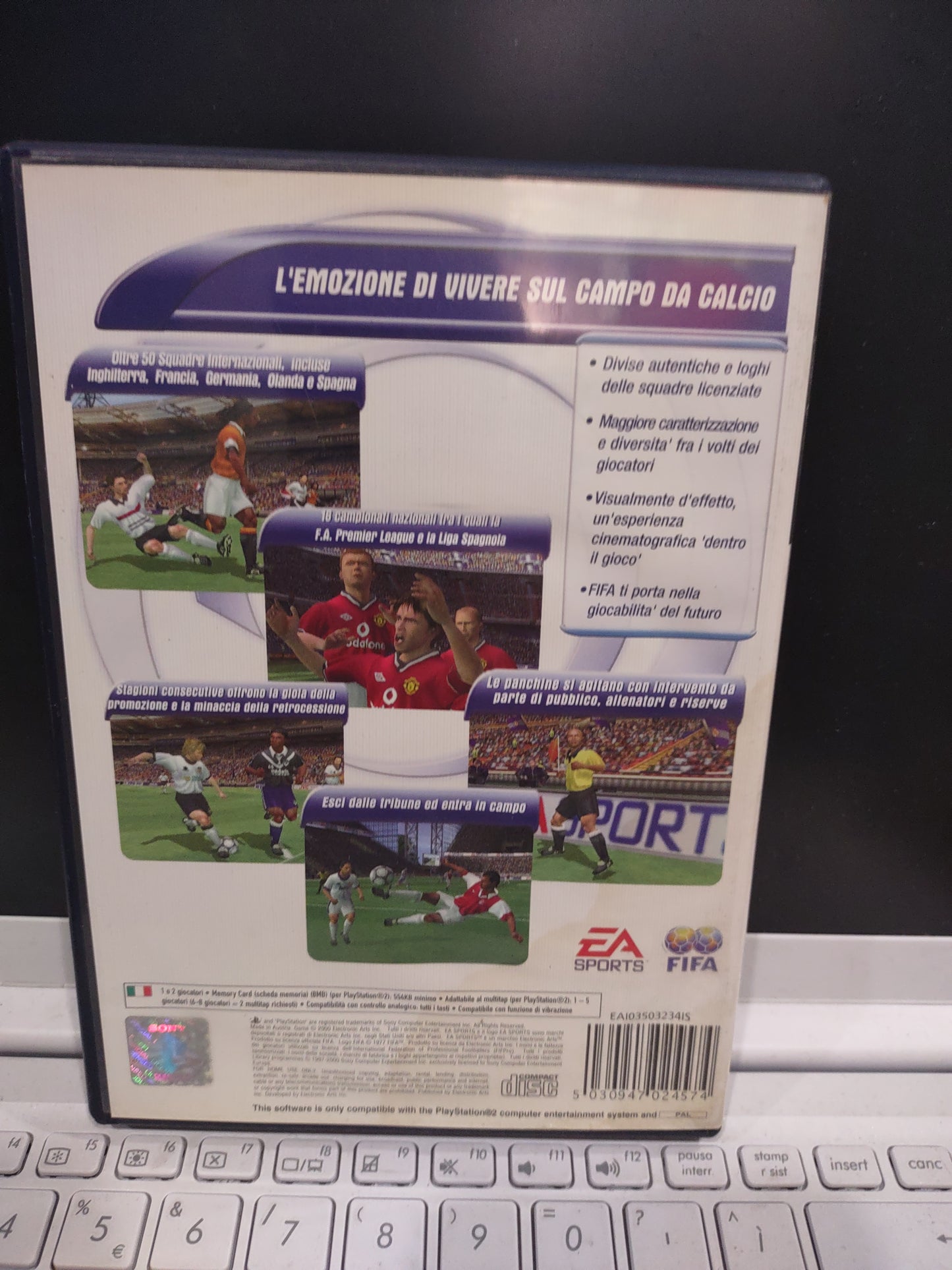 Gioco PlayStation PS2 fifa 2001