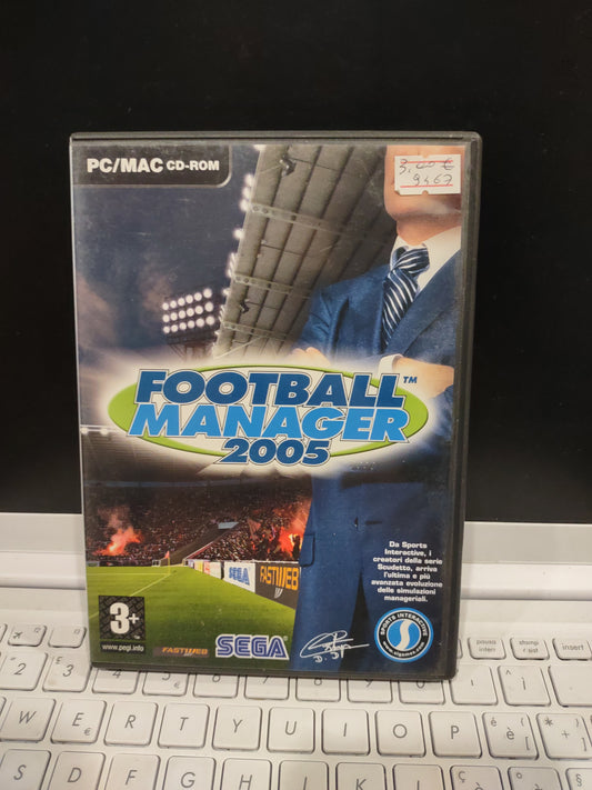 Gioco pc computer football manager 2005