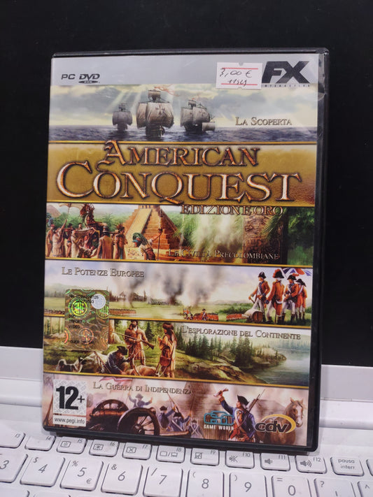 Gioco PC computer American conquest edizione originale