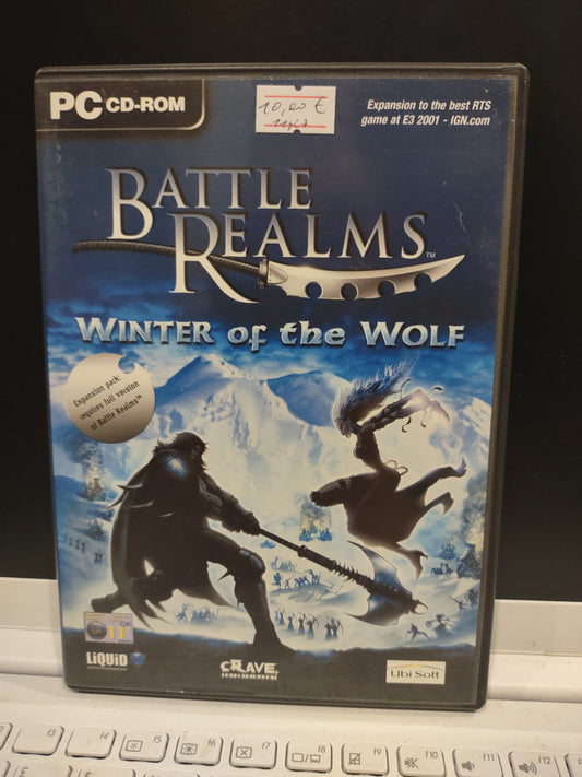 Gioco PC computer battle realms Winter of the Wolf