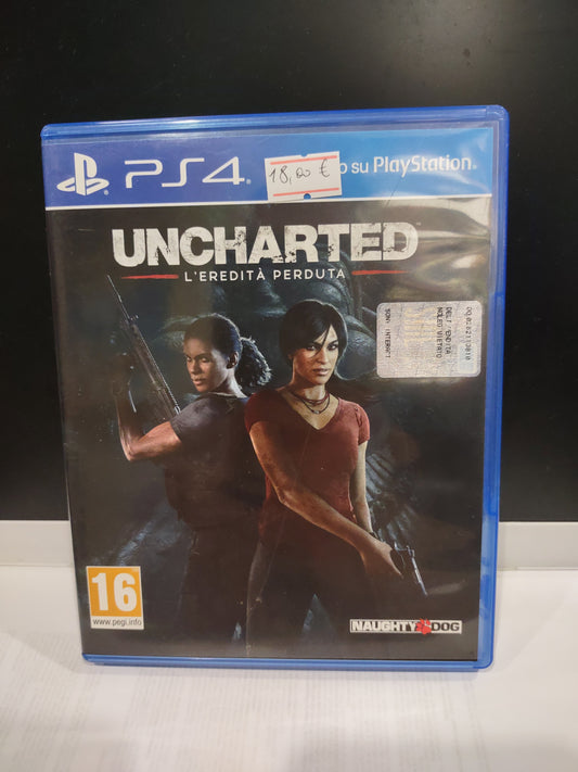 Gioco PlayStation PS4 Uncharted l'eredità perduta