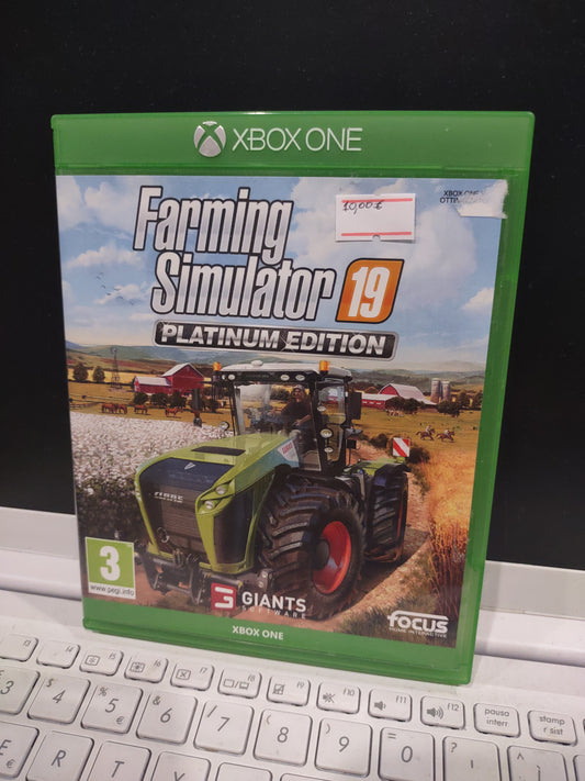 Gioco Xbox One farming simulator 19 Platinum edition