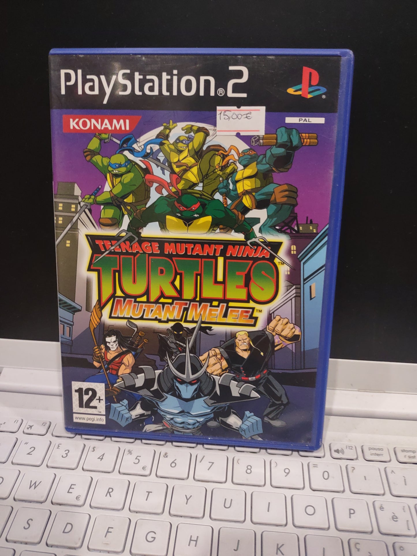 Gioco PlayStation PS2 teenage mutant ninja turtles mutant melee