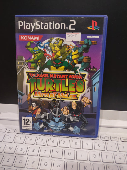 Gioco PlayStation PS2 teenage mutant ninja turtles mutant melee